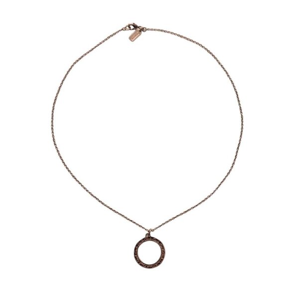 Coach Rose Gold Necklace - Picture 1 of 5